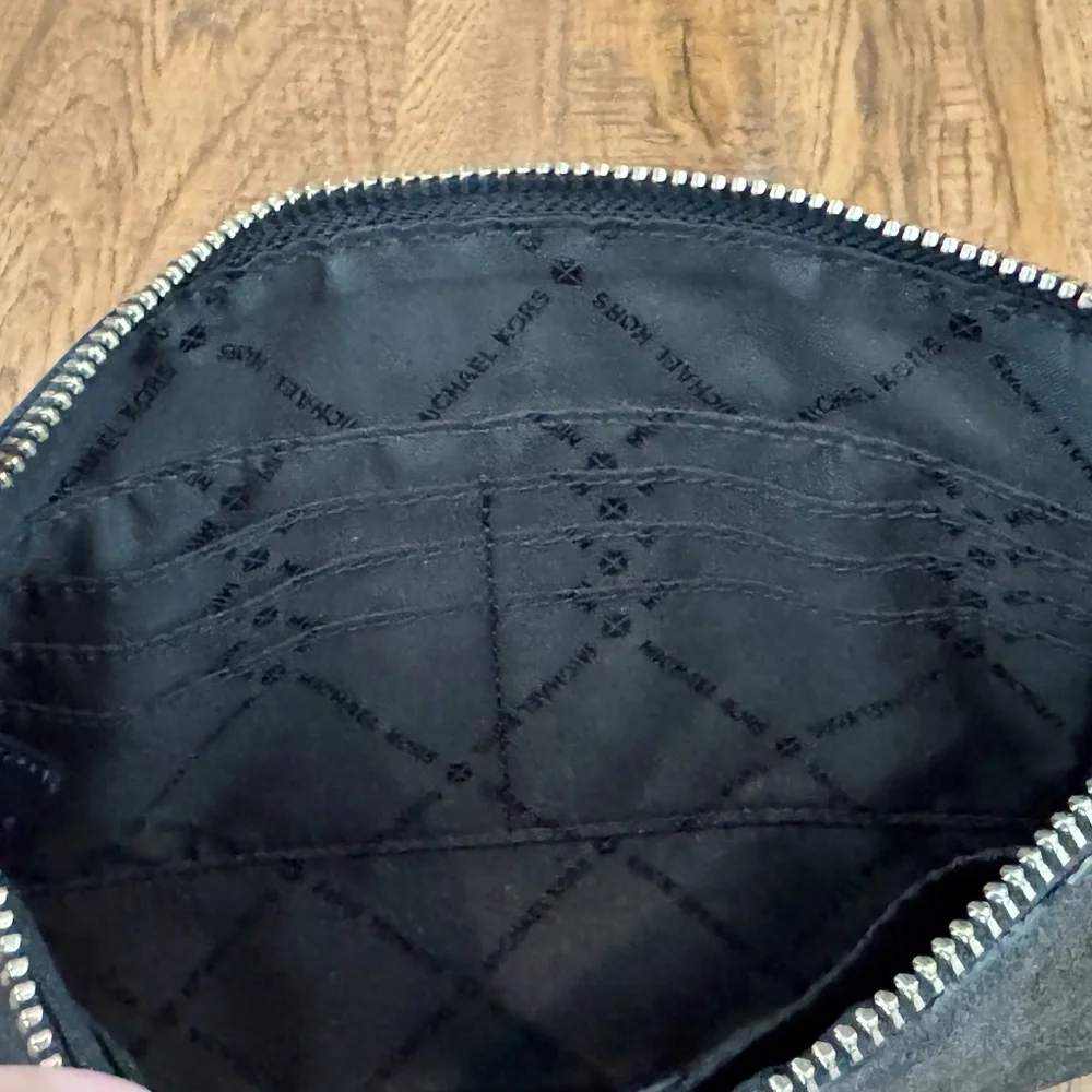 Michael‎ Kors Fulton Sport XL Clutch Wristlet Logo Black C